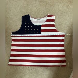 Patriotic tank top by Liz Claiborne